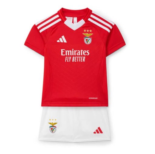 Adidas Benfica 2024/25 Infant Home Shirt & Shorts Set