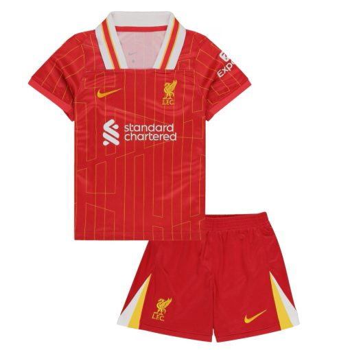 Nike Liverpool 2024/25 Infant Home Shirt & Shorts Set