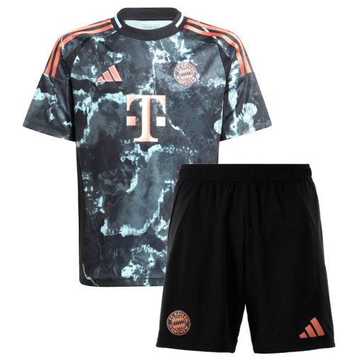 Adidas Bayern Munich 2024/25 Infant Away Shirt & Shorts Set