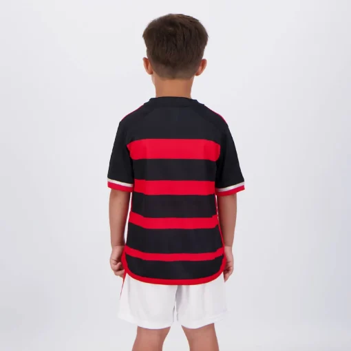 Adidas Flamengo 2024/25 Infant Home Shirt & Shorts Set - Image 5