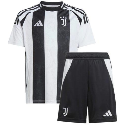 Adidas Juventus 2024/25 Infant Home Shirt & Shorts Set