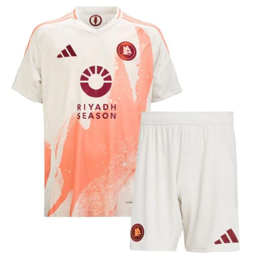 Adidas Roma 2024/25 Infant Away Shirt & Shorts Set