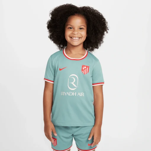 Nike Atlético Madrid 2024/25 Infant Away Shirt & Shorts Set - Image 2