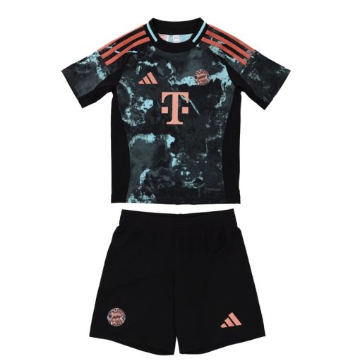 Adidas Bayern Munich 2024/25 Infant Away Shirt & Shorts Set - Image 3