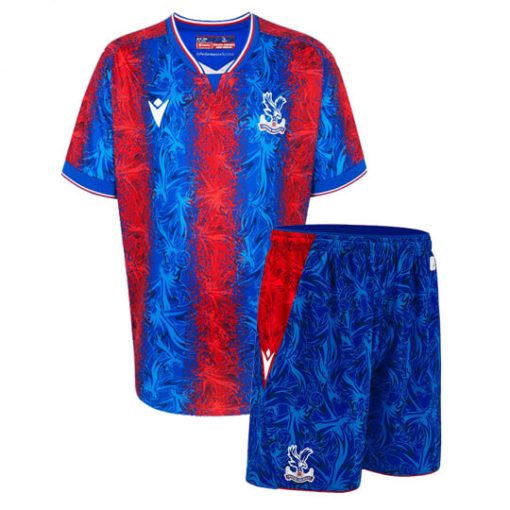 Macron Crystal Palace 2024/25 Infant Home Shirt & Shorts Set