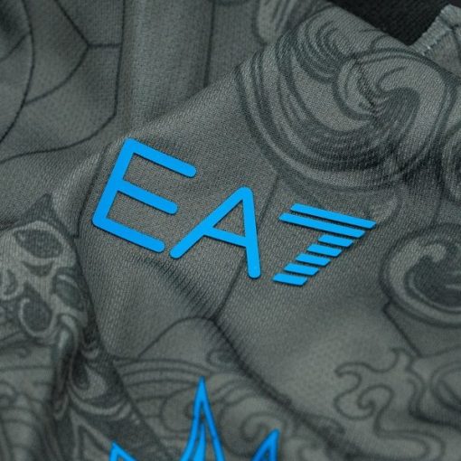 EA7 Napoli 2024/25 Youth Third Shirt - Image 8