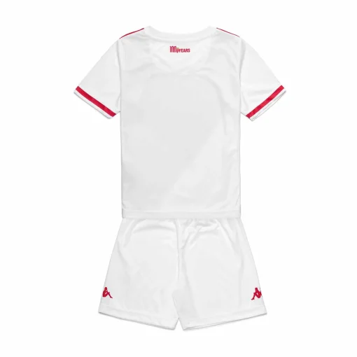 Kappa AS Monaco 2024/25 Infant Home Shirt & Shorts Set - Image 2