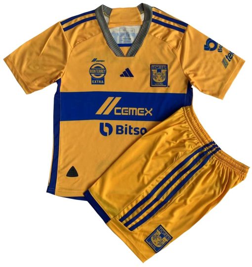 Adidas Tigres UANL 2023/24 Infant Home Shirt & Shorts Set