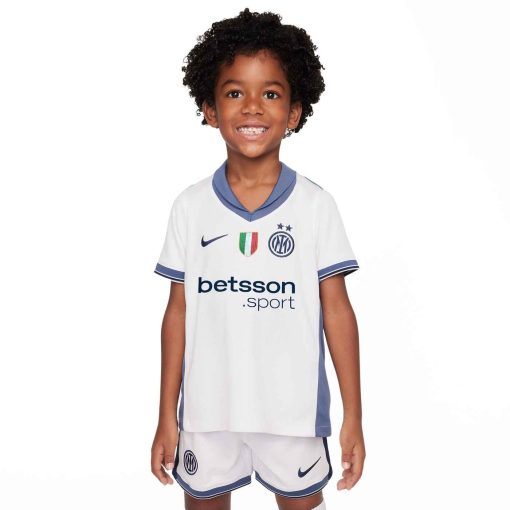 Nike Inter Milan 2024/25 Infant Away Shirt & Shorts Set - Image 3