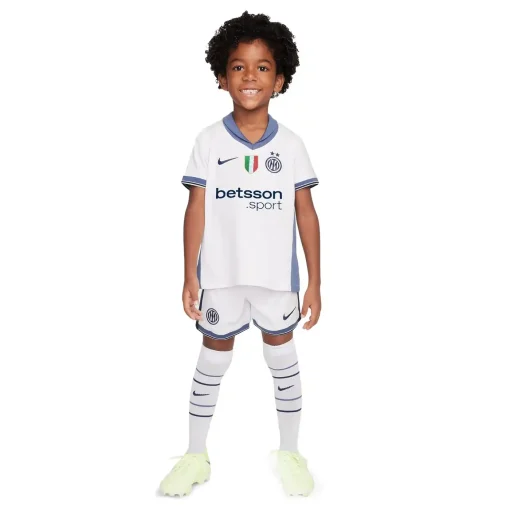 Nike Inter Milan 2024/25 Infant Away Shirt & Shorts Set - Image 4