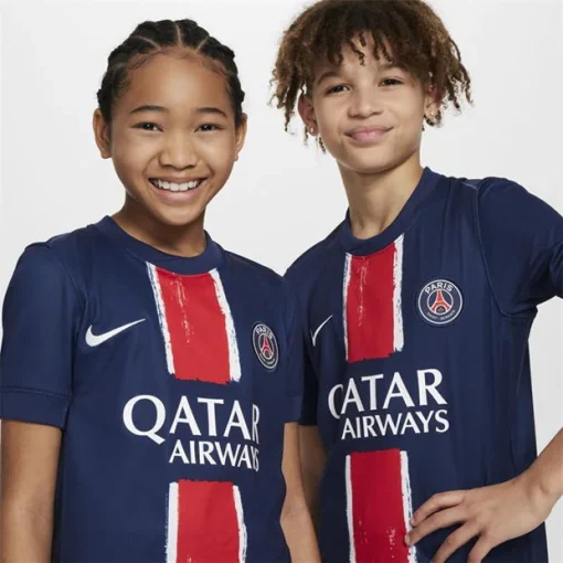 Nike Paris Saint Germain 2024/25 Infant Home Shirt & Shorts Set - Image 4