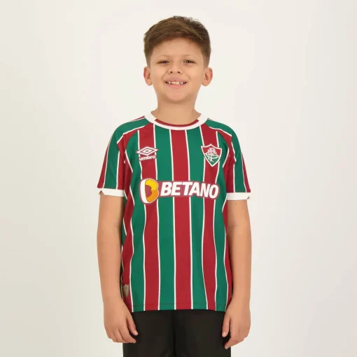 Umbro Fluminense 2024/25 Youth Home Shirt - Image 3