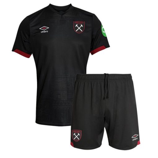 Umbro West Ham 2024-25 Infant Away Shirt & Shorts Set