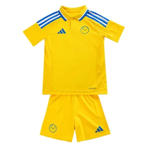 Adidas Leeds United 2024/25 Infant Away Shirt & Shorts Set