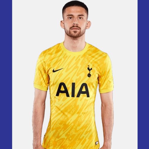 Nike Tottenham Hotspur 2024/25 Men's Yellow Goalkeeper Shirt - Image 3