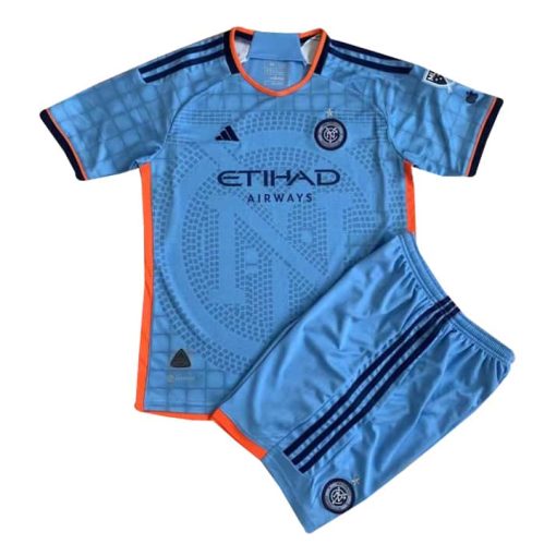 Adidas New York City FC 2023/25 Infant Home Shirt & Shorts Set