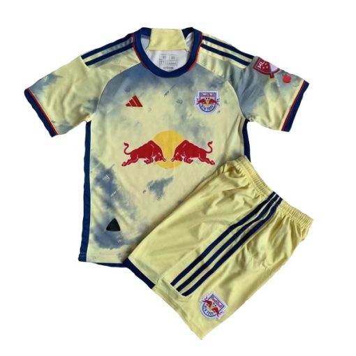 Adidas New York City Red Bulls 2023/25 Infant Home Shirt & Shorts Set