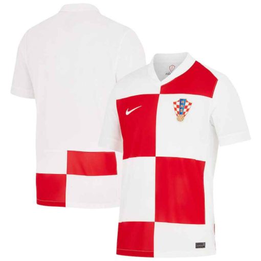 Nike Croatia 2024 Men's Home Stadium Shirt - Image 4