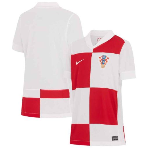 Nike Croatia 2024 Youth Home Shirt - Image 3