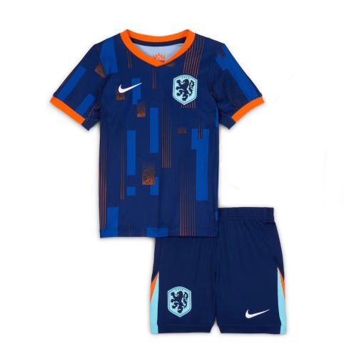 Nike Netherlands 2024 Infant Away Stadium Shirt & Shorts Set