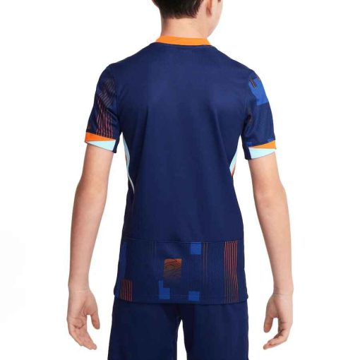 Nike Netherlands 2024 Youth Away Stadium Shirt - Image 7