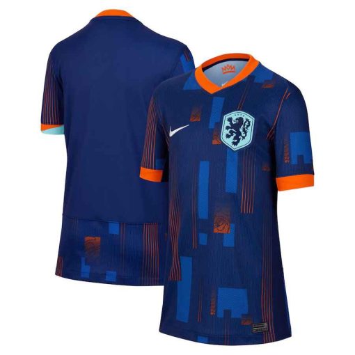 Nike Netherlands 2024 Youth Away Stadium Shirt - Image 5