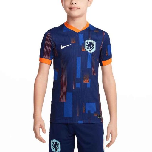 Nike Netherlands 2024 Youth Away Stadium Shirt - Image 6