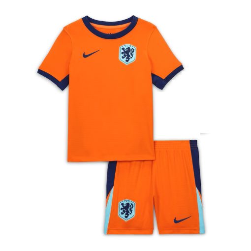 Nike Netherlands 2024 Infant Home Stadium Shirt & Shorts Set