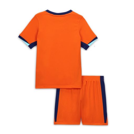 Nike Netherlands 2024 Infant Home Stadium Shirt & Shorts Set - Image 2