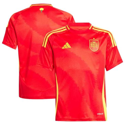 Adidas Spain 2024 Women's Home Shirt - Image 3