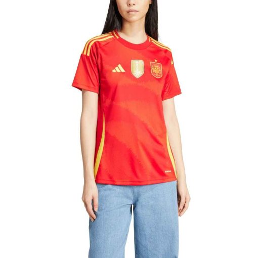 Adidas Spain 2024 Women's Home Shirt - Image 4