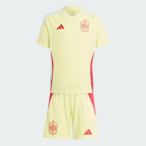 Adidas Spain 2024 Infant Away Shirt & Shorts Set - Image 2