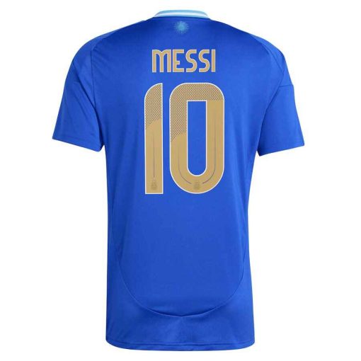 Adidas Argentina #10 Lionel Messi 2024 Men's Away Shirt