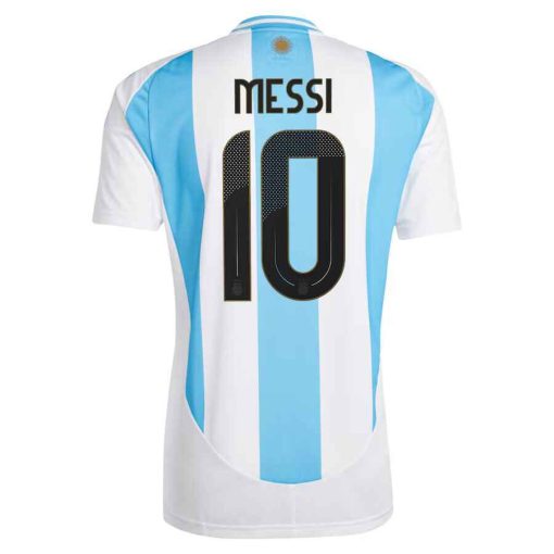 Adidas Argentina #10 Lionel Messi 2024 Men's Home Shirt