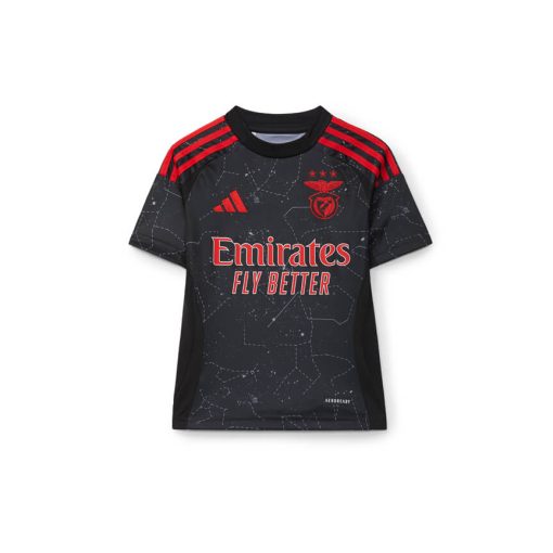 Adidas Benfica 2024/25 Infant Away Shirt & Shorts Set - Image 2