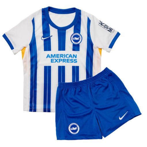 Nike Brighton & Hove Albion 2024/25 Infant Home Shirt & Shorts Set