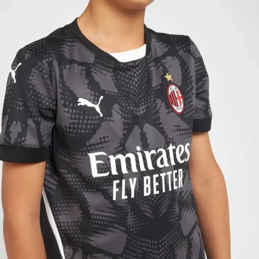 Puma AC Milan 2024/25 Youth Home Goalkeeper Shirt - Image 4