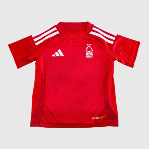 Adidas Nottingham Forest 2024/25 Infant Home Shirt & Shorts Set - Image 2