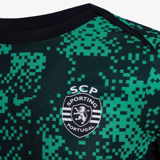 Nike Sporting Lisbon 2024/25 Men's Pre Match Shirt - Image 3