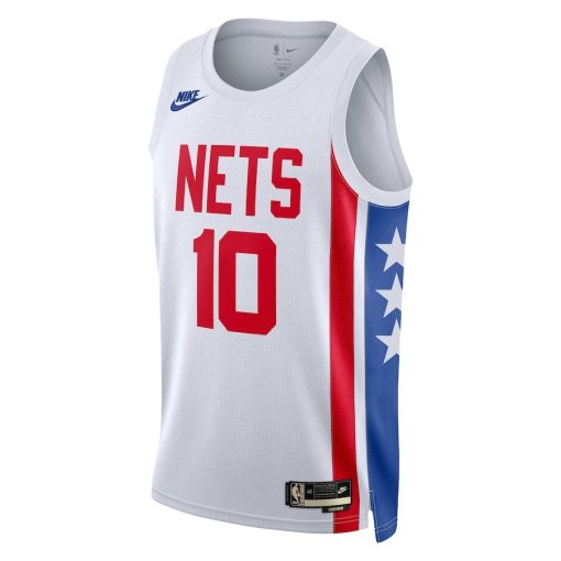 Nike Brooklyn Nets #10 Ben Simmons Swingman Jersey - Classic Edition - White