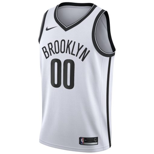 Nike Brooklyn Nets #00 2020/21 Swingman Custom Jersey - Association Edition - White