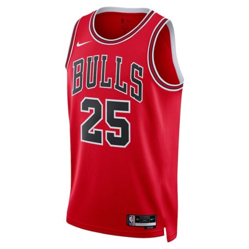 Nike Chicago Bulls #25 Dalen Terry Unisex 2022 NBA Draft First Round Pick Swingman Jersey - Icon Edition - Red