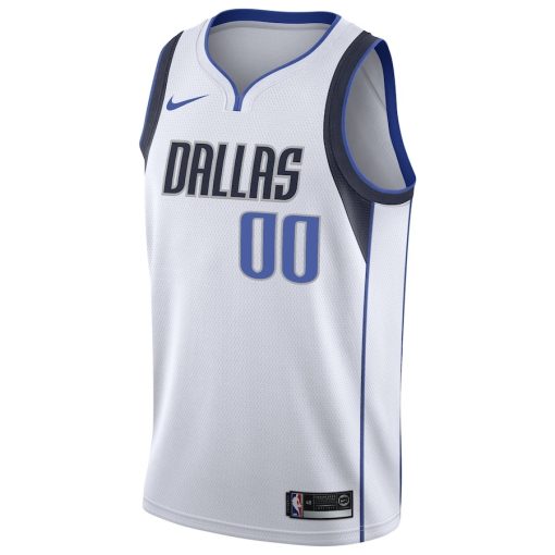 Nike Dallas Mavericks #00 2020/21 Swingman Custom Jersey - Association Edition - White