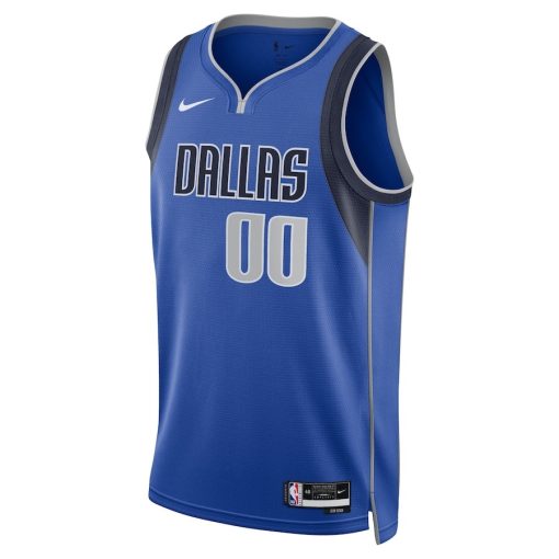 Nike Dallas Mavericks #00 Unisex Swingman Custom Jersey Blue - Icon Edition