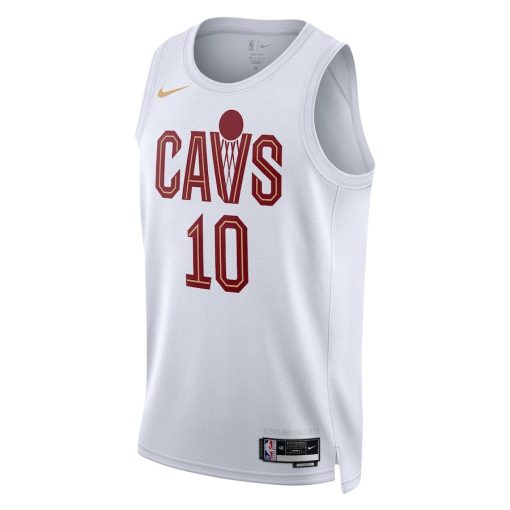 Nike Cleveland Cavaliers #10 Darius Garland Unisex Swingman Jersey - Association Edition - White