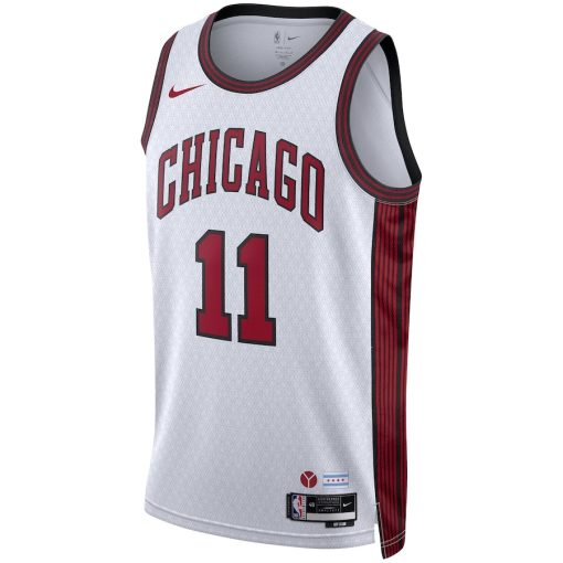 Nike Chicago Bulls #11 DeMar DeRozan Unisex 2022/23 Swingman Jersey - City Edition - White