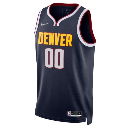 Nike Denver Nuggets #00 2021/22 Diamond Swingman Custom Jersey - Icon Edition - Navy