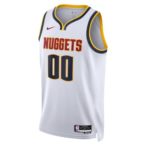 Nike Denver Nuggets #00 Unisex Swingman Custom Jersey White - Association Edition