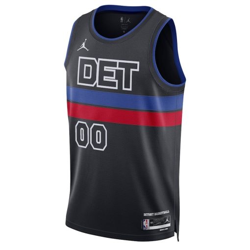 Jordan Detroit Pistons #00 Unisex 2022/23 Swingman Custom Jersey - Statement Edition - Blue