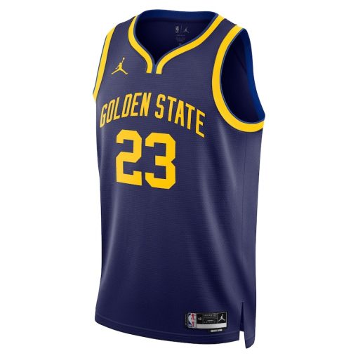 Jordan Golden State Warriors #23 Draymond Green Unisex Swingman Jersey - Statement Edition - Navy